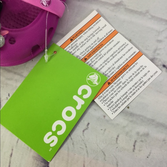 Crocs Baby Girls C4 Keeley Springtime Flats Pink - Picture 5 of 6